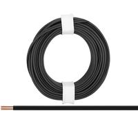 Donau Elektronik 218-11 Fil de câblage 2 x 0.14 mm² noir 5 m