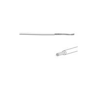 Fil De Cablage 7x0.193mm (0.20mm² ) Blanc, Multibrin, Longueur : 100m Sur Rouleau
