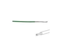 Fil De Cablage 7x0.193mm (0.20mm² ) Vert, Multibrin, Longueur : 100m Sur Rouleau