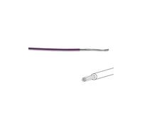 Fil De Cablage 7x0.193mm (0.20mm² ) Violet, Multibrin, Longueur : 100m Sur Rouleau