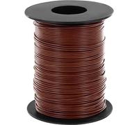 Fil de câblage BELI-BECO L125BR25 1 x 0.25 mm² marron 25 m