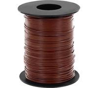Fil de câblage BELI-BECO L125BR25 1 x 0.25 mm² marron 25 m