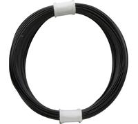 Fil de câblage Donau Elektronik 110-1 1 x 0.04 mm² noir 10 m
