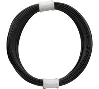 Fil de câblage Donau Elektronik 110-1 1 x 0.04 mm² noir 10 m