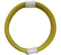 Fil de câblage Donau Elektronik 110-3 1 x 0.04 mm² jaune 10 m