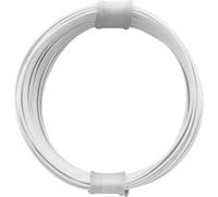 Fil de câblage Donau Elektronik 110-5 1 x 0.04 mm² blanc 10 m