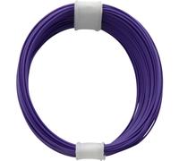 Fil de câblage Donau Elektronik 110-6 1 x 0.04 mm² violet 10 m