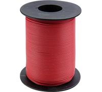 Fil de câblage Donau Elektronik 119-10 1 x 0.14 mm² rouge 100 m
