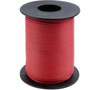 Fil de câblage Donau Elektronik 119-10 1 x 0.14 mm² rouge 100 m