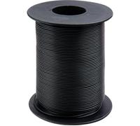 Fil de câblage Donau Elektronik 119-11 1 x 0.14 mm² noir 100 m