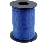 Fil de câblage Donau Elektronik 119-12 1 x 0.14 mm² bleu 100 m