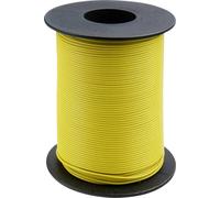 Fil de câblage Donau Elektronik 119-13 1 x 0.14 mm² jaune 100 m
