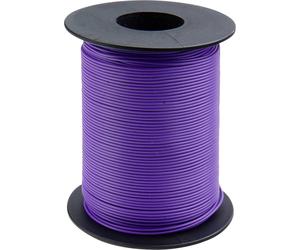 Fil de câblage Donau Elektronik 119-16 1 x 0.14 mm² violet 100 m
