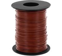 Fil de câblage Donau Elektronik 119-18 1 x 0.14 mm² marron 100 m