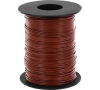 Fil de câblage Donau Elektronik 119-18 1 x 0.14 mm² marron 100 m