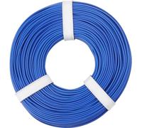 Fil de câblage Donau Elektronik 125-052 1 x 0.25 mm² bleu 50 m