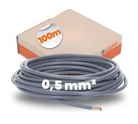 Fil de câblage H05V-K LAPP 4510061 1 x 0.50 mm² gris 100 m