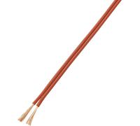 Fil de câblage LiY-Z TRU COMPONENTS LiFY/CCA 1567144 2 x 1 mm² rouge, noir 20 m
