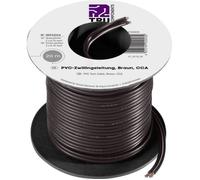 Fil de câblage - TRU COMPONENTS - SH1466 - 2 x 0.75 mm² - Noir - 20 m