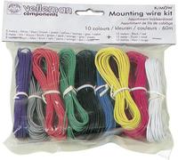 Fil de câblage Velleman K/MOWM 1 x 0.20 mm² multicolore 1 set