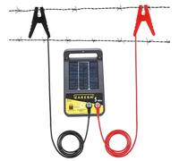 Fil de clôture électrique, plombs de connecteurs de clôture électrique, fil de plomb électrique solaire avec clip d'alligator, chargeur de clôture solaire de connexion solaire