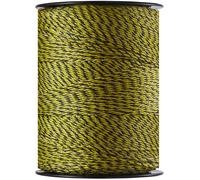 VEVOR Fil de Clôture Électrique, 1026 m, Corde en Fibre PEHD Tissée et 6 Brins de Fil Acier Inox, Diamètre 3 mm, Conductivité Fiable, Résistant à Rouille, Corde de Clôture pour Chevaux, Bovins, Bétail