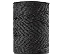 VEVOR Fil de Clôture Électrique Polyester Cuivre 305m pour Chevaux Bovins Bétail Noir