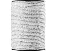 VEVOR Fil de Clôture Électrique 200 m Diam 6,35 mm pour Chevaux Bovins Bétail