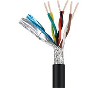 Fil de codeur servo TRVVSP en cuivre pur | Taille : 0,2/0,3/0,5 mm carré 1 M, utilisation : câblage for environnement à haute interférence.(16pin,1M-0.5 SQUARE)