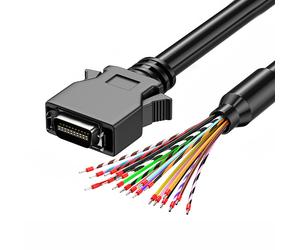 Fil de connexion SCSI avec Terminal CN14P-0,5m Presse type CN20P