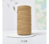 Fil De Corde Rond Creux En Coton De Style Japonais,2mm,Crochet Pour Sac Tissé,Chapeau,Diy - Type Yellowish Brown-2mm 150meters