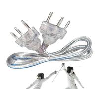 Fil de Corps de clôture, Feuille de Cordon de Corps | Cordon de Corps de fiche à Broche Fil de Corps léger en Acier Inoxydable - Sabre - Cordon à Main Flexible, Accessoires de clôture Transparents