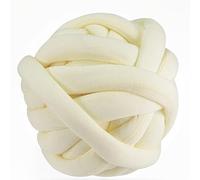 Fil de coton, 240g Chunky Knit Carpet Cotton Tube Yarn DIY Weaving Super Bulky Yarns