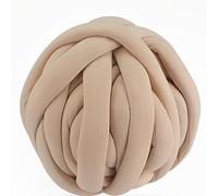 Fil de coton, 240g Chunky Knit Carpet Cotton Tube Yarn DIY Weaving Super Bulky Yarns
