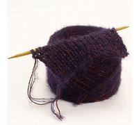 Fil de coton, 250g Gold Silver Silk Wool Metallized Yarn Skein DIY Thick Crochet Knit Yarn