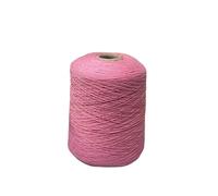 Fil de coton 500 g for tricot et crochet - Idéal for vêtements et accessoires faits main(Pink red)