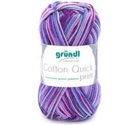 Fil de Coton à tricoter COTTON QUICK PRINT - PPSC - Gründl(...) - 171 Violet 171 Violet G