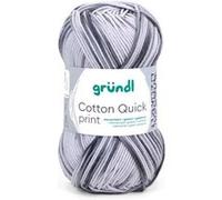 Fil de Coton à tricoter COTTON QUICK PRINT - PPSC - Gründl(...) - 194 Noir 194 Noir G