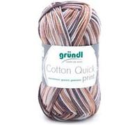 Fil de Coton à tricoter COTTON QUICK PRINT - PPSC - Gründl(...) - 196 Marron 196 Marron G
