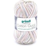 Fil de Coton à tricoter COTTON QUICK PRINT - PPSC - Gründl(...) - 233 Rose 233 Rose G