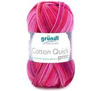 Fil de Coton à tricoter COTTON QUICK PRINT - PPSC - Gründl(...) - 235 Rose 235 Rose G