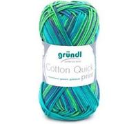 Fil de Coton à tricoter COTTON QUICK PRINT - PPSC - Gründl(...) - 237 Vert 237 Vert G