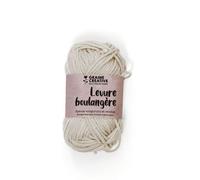 Graine creative Fil de coton spécial crochet et amigurumi 55 m - beige