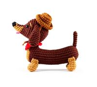 Graine Créative – Fil coton spécial crochet pour amigurumi 55 m – 420311 Cassonade Marron