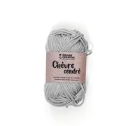 Fil De Coton Amigurumi Gris Clair Chèvre Cendré