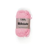 Graine créative Fil de coton spécial crochet et amigurumi 55 m Rose Milkshake
