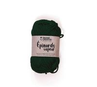 Pelotes de Coton pour Amigurumi de Graine Créative - Donnez Vie à Vos Rêves d'Amigurumi avec 24 Couleurs Éclatantes !(...) - 420313 Epinards vapeur Vert G