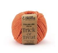 Fil De Coton Câblé Potiron Idéal Pour Macramé, Frange Et Knot