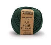 Coton pour macramé ø 2,5 mm x 80 m - vert foncé Vert G