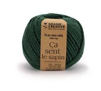 Fil De Coton Câblé Vert Forêt Idéal Pour Macramé, Frange Et Knot